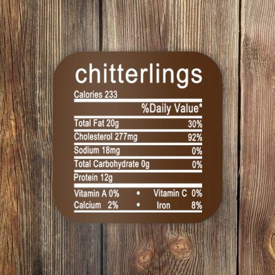 Chitterlings Coaster