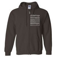 Chitterlings Full Zip Hoodie