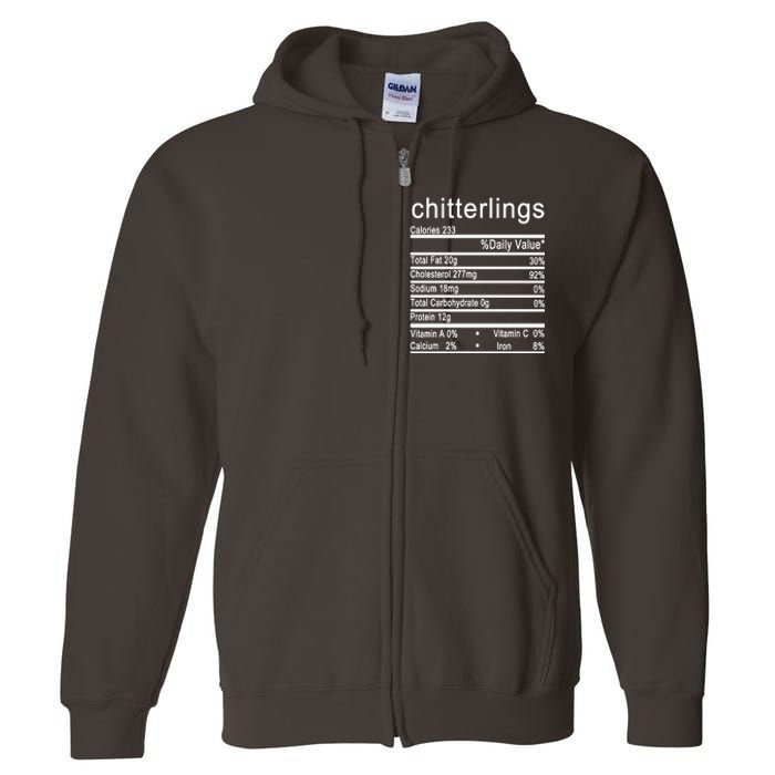 Chitterlings Full Zip Hoodie