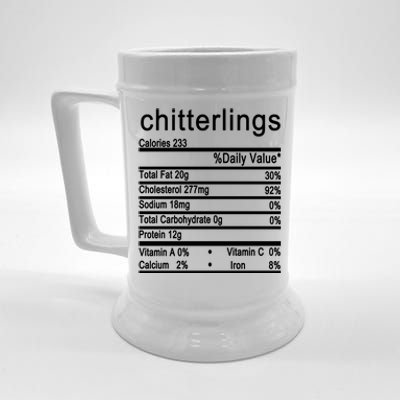 Chitterlings Beer Stein