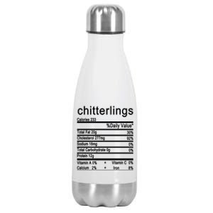 Chitterlings Stainless Steel Insulated Water Bottle