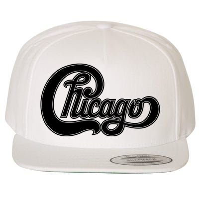 Chicago Wool Snapback Cap