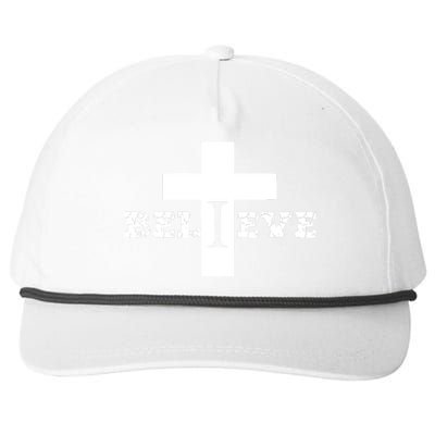 Christian Snapback Five-Panel Rope Hat