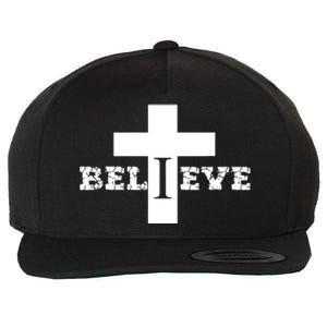 Christian Wool Snapback Cap