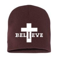 Christian Short Acrylic Beanie