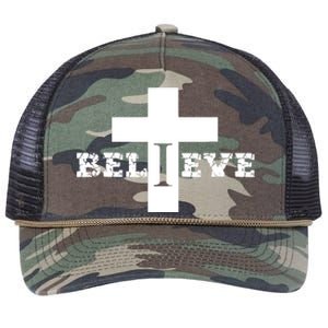 Christian Retro Rope Trucker Hat Cap