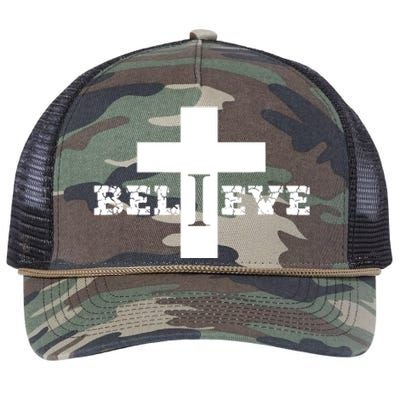 Christian Retro Rope Trucker Hat Cap