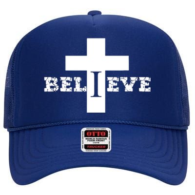 Christian High Crown Mesh Back Trucker Hat