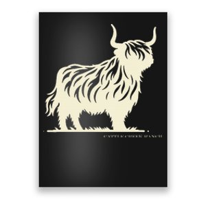 Cattle Creek Highland Cow Poster