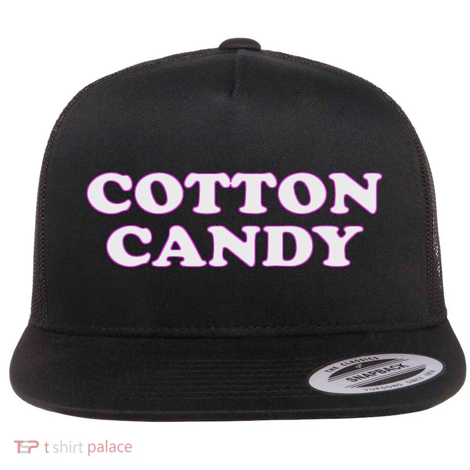 Cotton Candy Halloween Costume Pretend I'm Cotton Candy Flatbill Hat