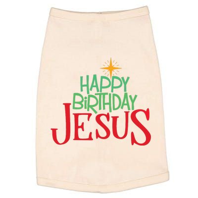 Christian Christmas Happy Birthday Jesus Gift Doggie Tank