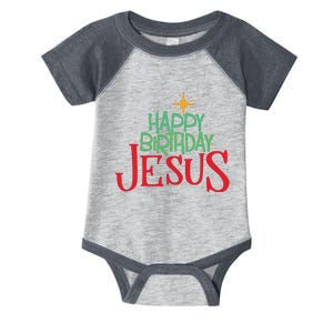 Christian Christmas Happy Birthday Jesus Gift Infant Baby Jersey Bodysuit