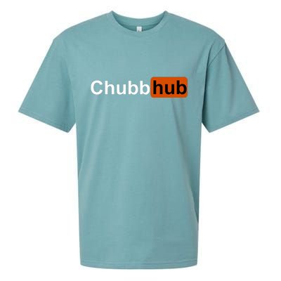 Chubbhub, Chubb Hub Funny Sueded Cloud Jersey T-Shirt