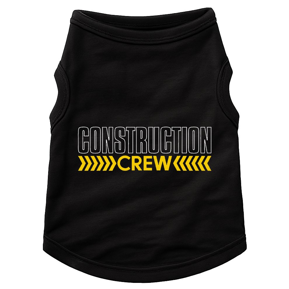 Construction Crew & Highway Worker Doggie Tank