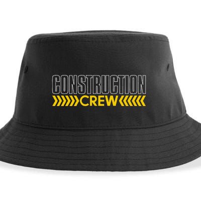 Construction Crew & Highway Worker Sustainable Bucket Hat