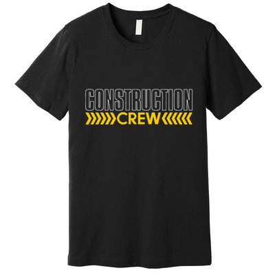 Construction Crew & Highway Worker Premium T-Shirt