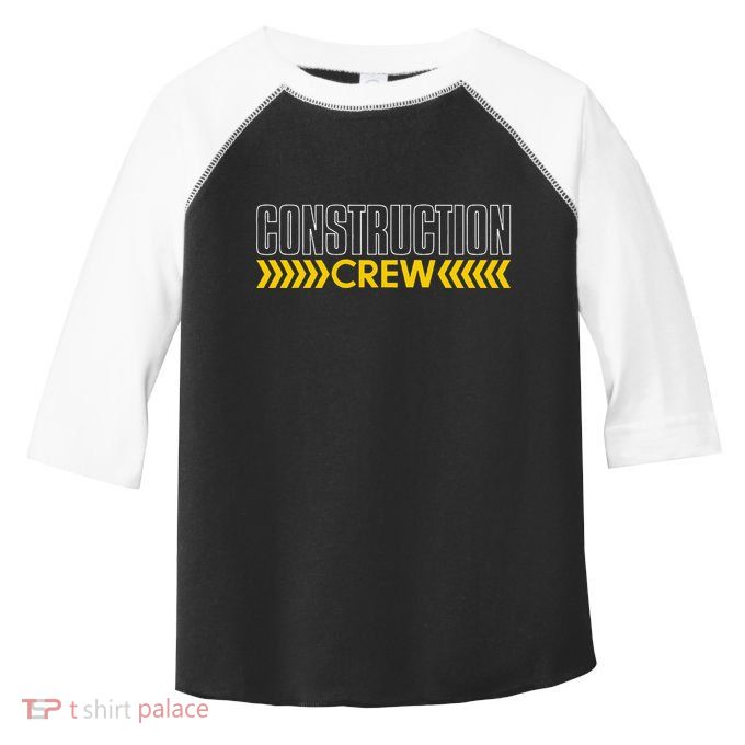 Construction Crew & Highway Worker Toddler Fine Jersey T-Shirt