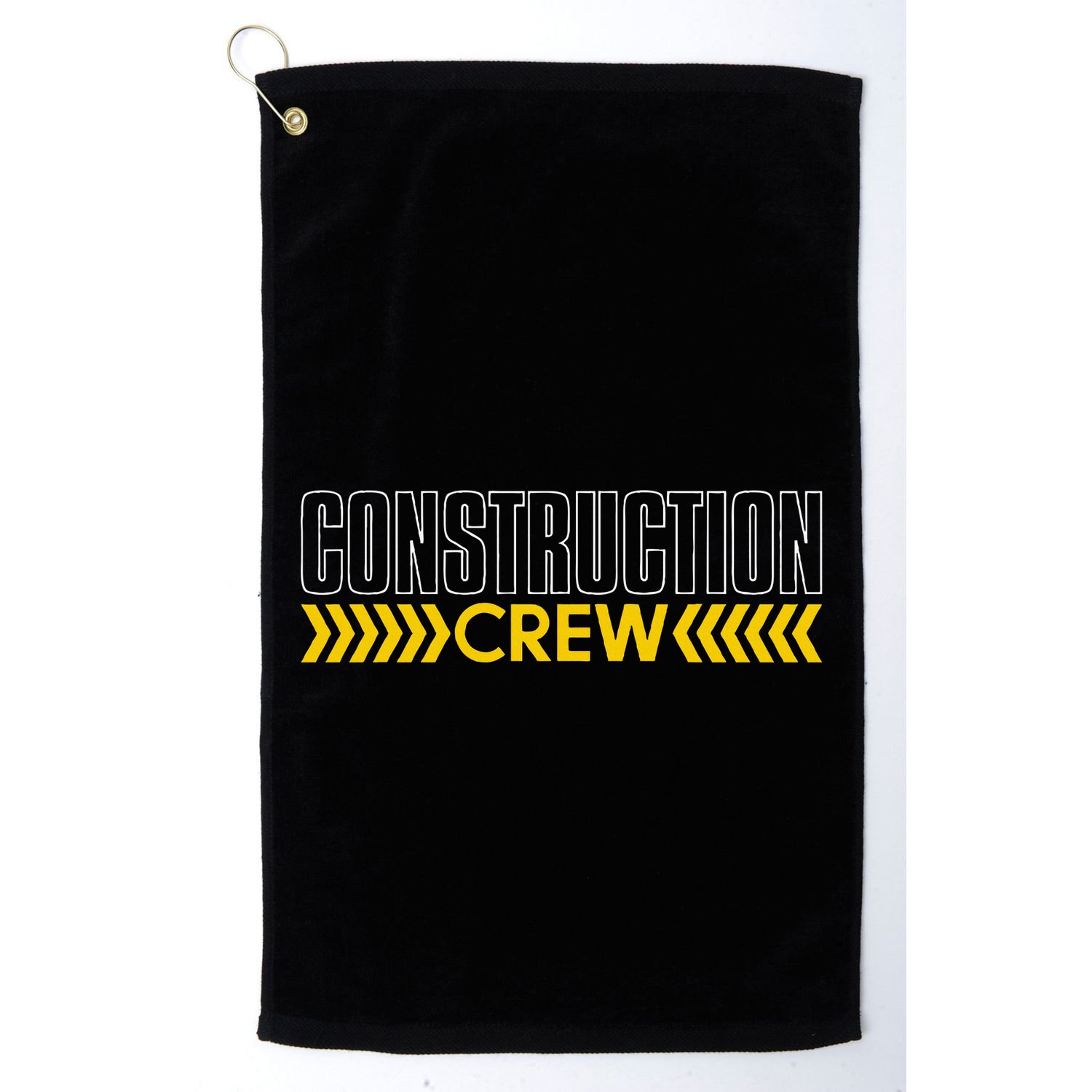 Construction Crew & Highway Worker Golf Towel