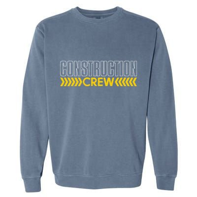 Construction Crew & Highway Worker Garment-Dyed Sweatshirt