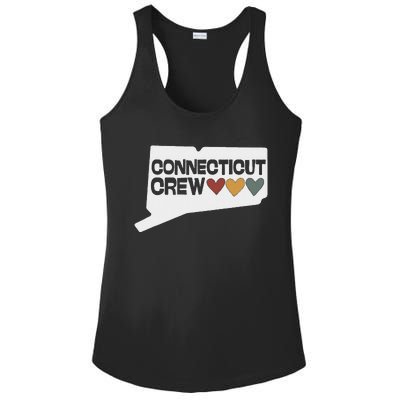 Connecticut Crew Hearts Ladies PosiCharge Competitor Racerback Tank