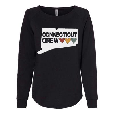 Connecticut Crew Hearts Womens California Wash Sweatshirt