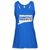 Connecticut Crew Hearts Ladies Essential Flowy Tank