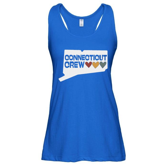 Connecticut Crew Hearts Ladies Essential Flowy Tank