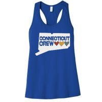 Connecticut Crew Hearts Women's Racerback Tank