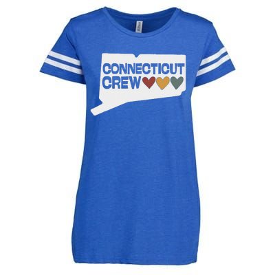 Connecticut Crew Hearts Enza Ladies Jersey Football T-Shirt