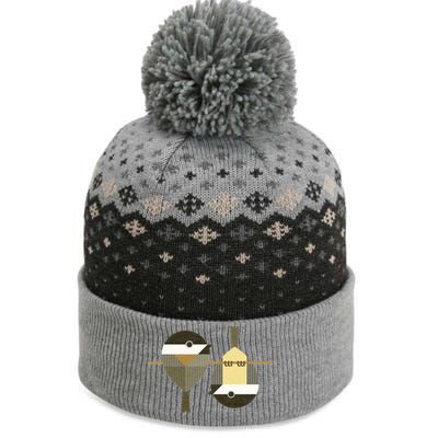 Chickadees The Baniff Cuffed Pom Beanie