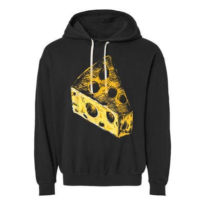 Cheese Garment-Dyed Fleece Hoodie