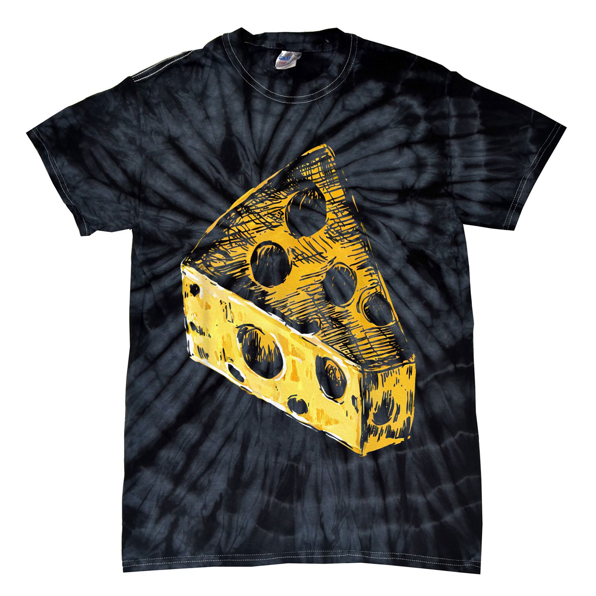 Cheese Tie-Dye T-Shirt
