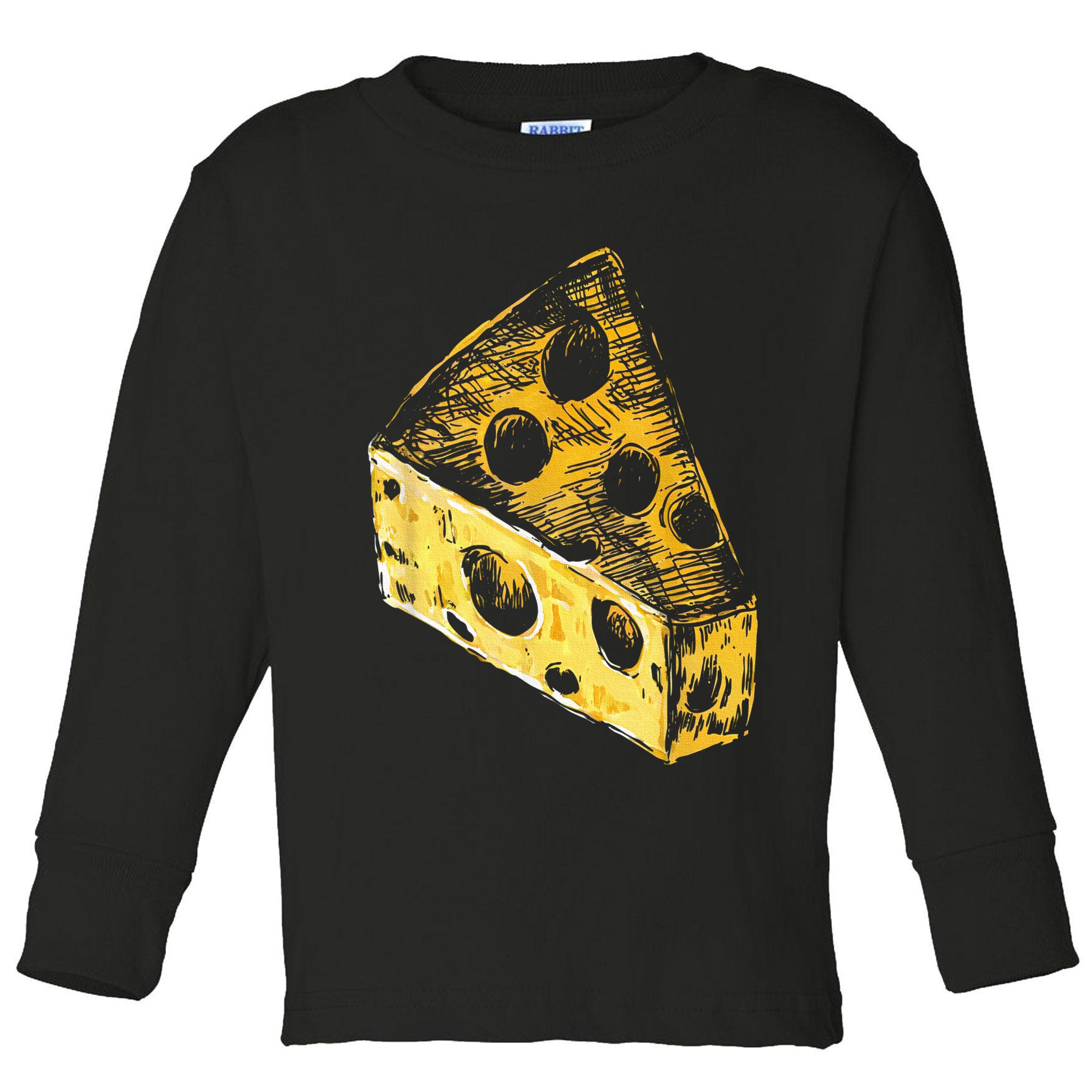 Cheese Toddler Long Sleeve Shirt