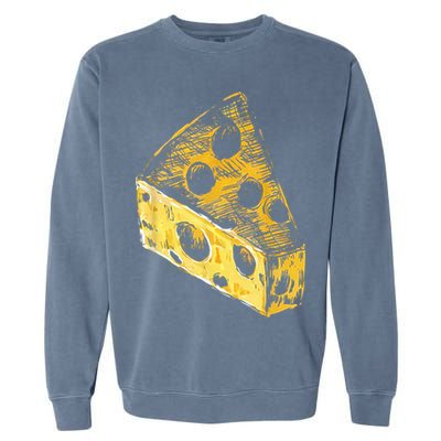 Cheese Garment-Dyed Sweatshirt