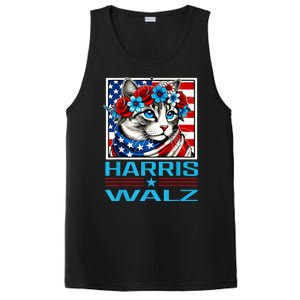 Cute Cat Harris Waltz 2024 PosiCharge Competitor Tank