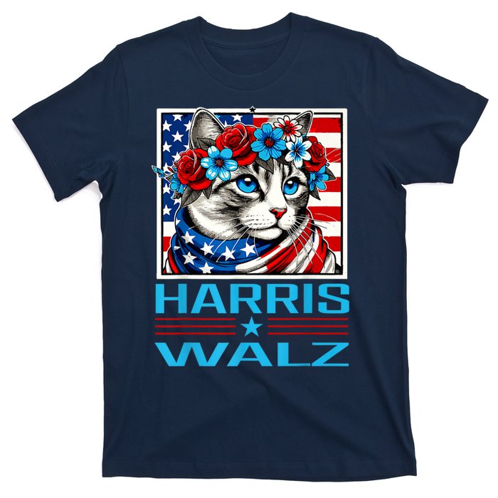 Cute Cat Harris Waltz 2024 T-Shirt