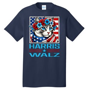 Cute Cat Harris Waltz 2024 Tall T-Shirt