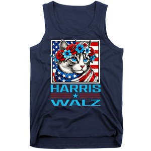 Cute Cat Harris Waltz 2024 Tank Top