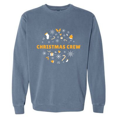 Christmas Crew Holiday Garment-Dyed Sweatshirt