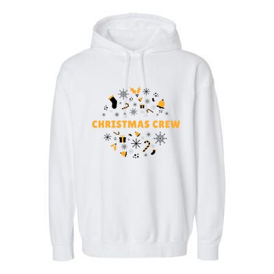 Christmas Crew Holiday Garment-Dyed Fleece Hoodie