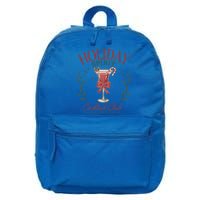 Cocktail Christmas Holiday Season Xmas Cute Gift 16 in Basic Backpack