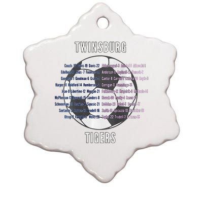 Champions Ceramic Star Ornament