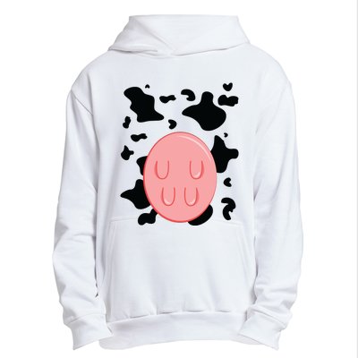 Cow Costume Halloween Urban Pullover Hoodie