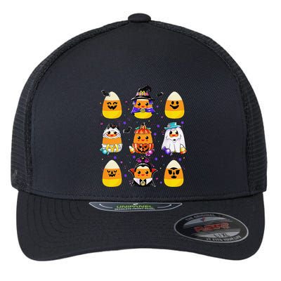 Candy Corn Halloween Costume Characters Candy Corn Crew Gift Flexfit Unipanel Trucker Cap