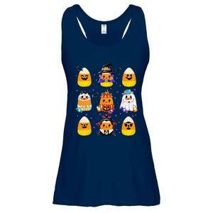 Candy Corn Halloween Costume Characters Candy Corn Crew Gift Ladies Essential Flowy Tank