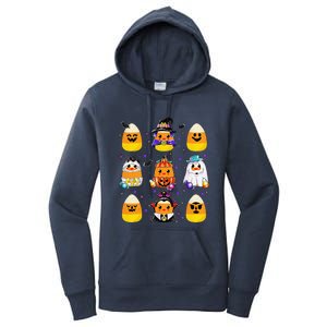 Candy Corn Halloween Costume Characters Candy Corn Crew Gift Women's Pullover Hoodie