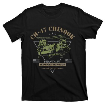 Ch47 Chinook Helicopter T-Shirt