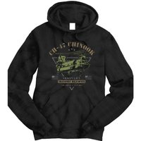 Ch47 Chinook Helicopter Tie Dye Hoodie