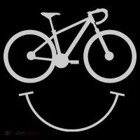 Cute Cycling Happy Face Gift Backpack