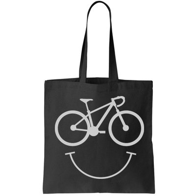 Cute Cycling Happy Face Gift Bag